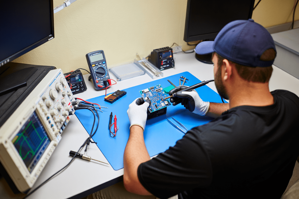 Процесс ремонта техники Dell в dell-profiservice