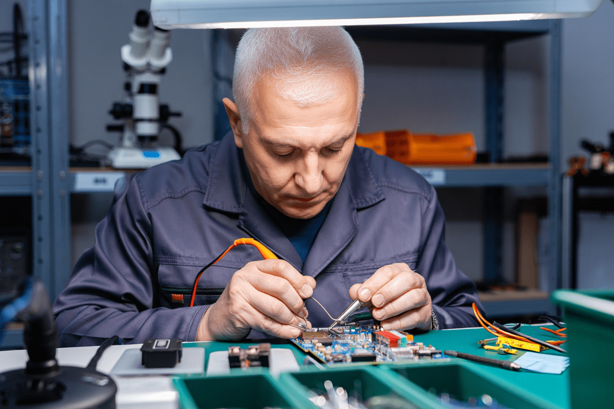 Процесс ремонта техники Dell в dell-profiservice